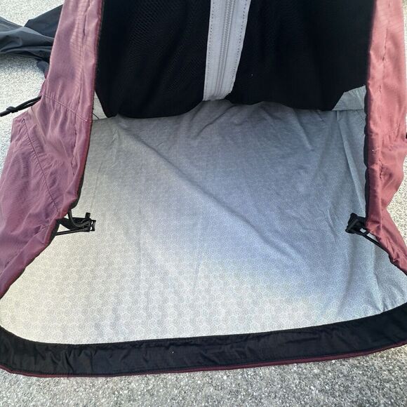 The North Face Venture 2 Jacket Mens Medium Maroon DryVent Rain Coat Hiking - Picture 5 of 7